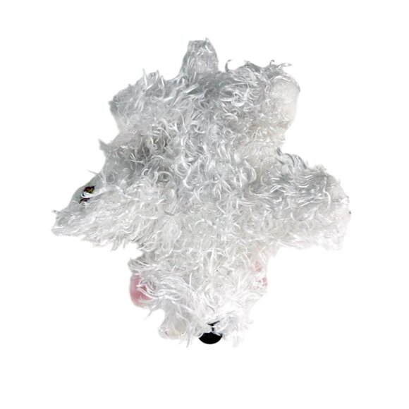 Webkinz White Fuzzy Terrier Ganz Puppy Dog Stuffed Animal Plush Soft Toy No Code - Picture 6 of 11